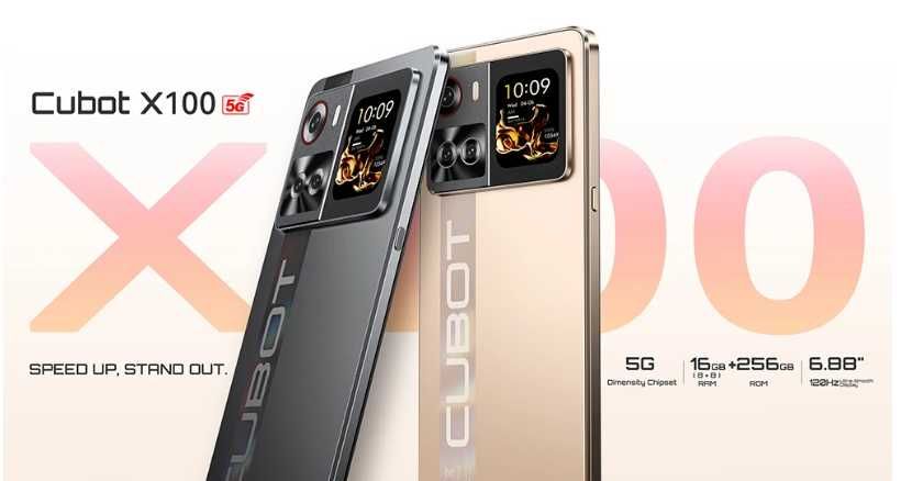 ∎CUBOT X100 5G 8/256 Black/Gold ∎Новий ∎ГАРАНТІЯ