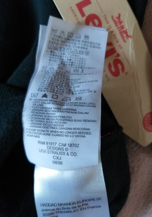 Новый Свитшот от Levi's Sweat  для Девочки Оригинал Gr 164