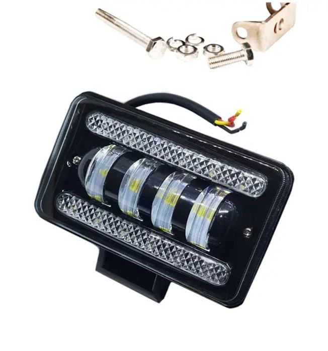 Светодиодная фара с четкой светотеневой границей 60 Вт ДХО Led