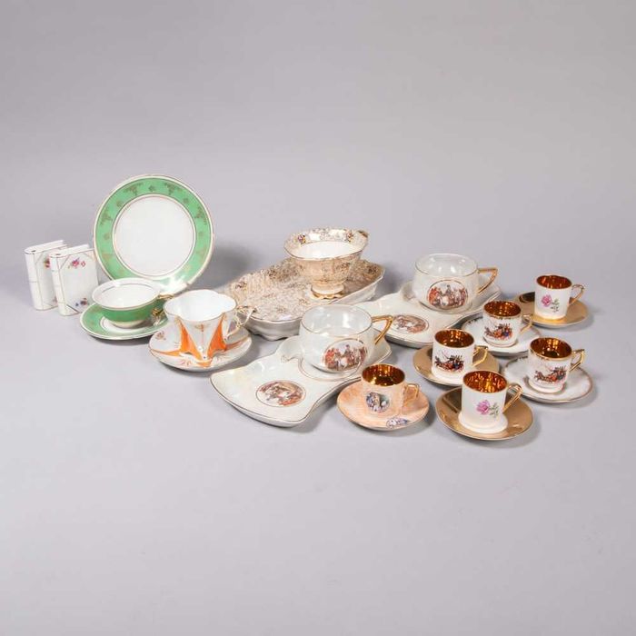 Chávenas em Porcelana