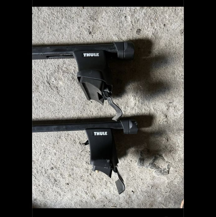 THULE BMW Seria 5 E60 Belki dachowe poprzeczki BMW E60 sedan bez relingów