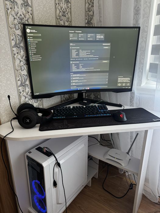 Готовий ПК-комплект Ryzen 5 + 32” 144Гц монітор + мишка/клава