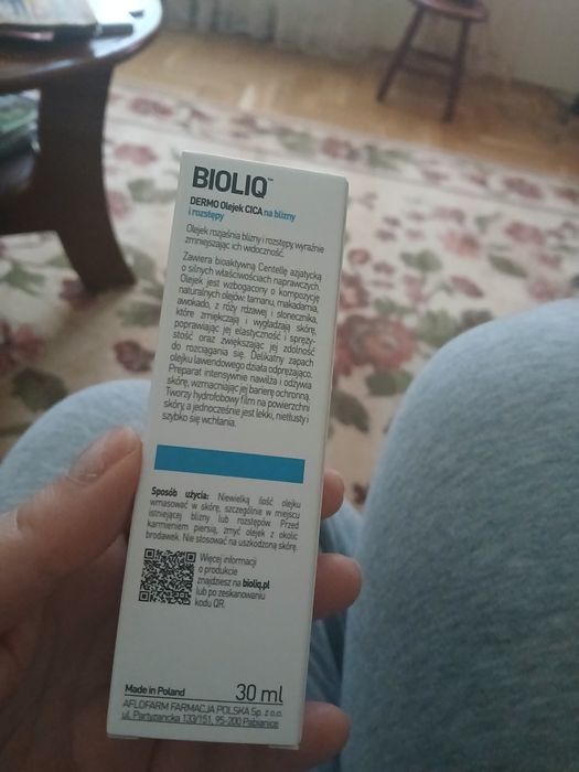 Bioliq olejek cica na blizny i rozstępy