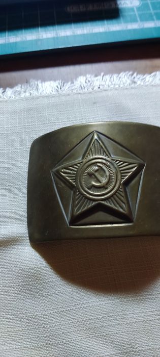 Бляха, пряжка на ремень СССР  советский Раритет