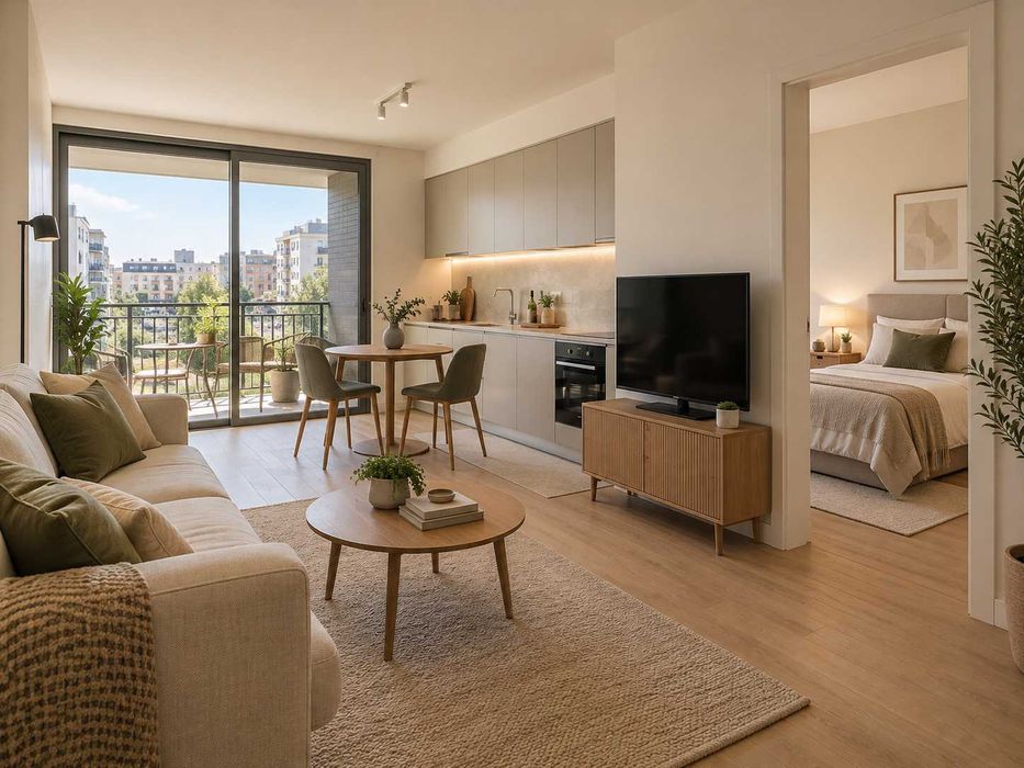 T1 Moderno e Acolhedor em Paranhos, Porto