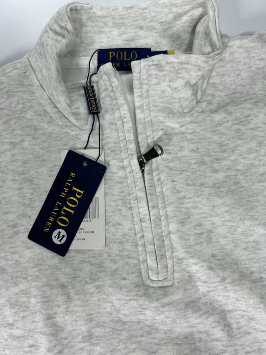 Polo Ralph Lauren сіра кофта half zip