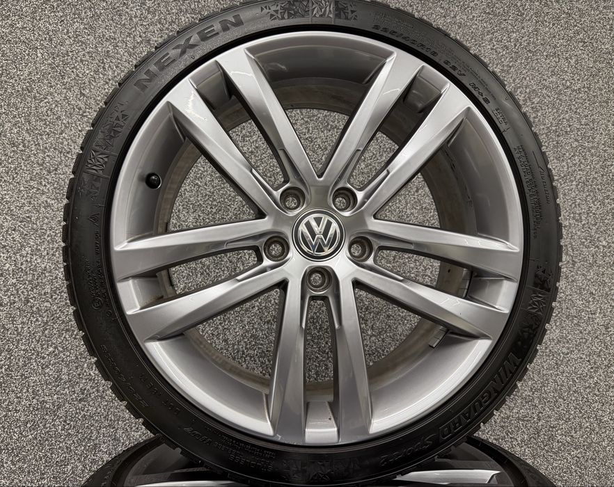 Oryginalne koła zimowe alufelgi 18 VW Golf 6 VI 7 VII GTI GTD