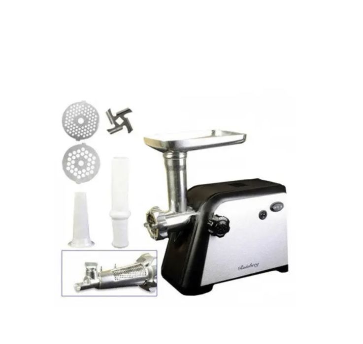 Мясорубка + соковыжималка + шинковка Rainberg RB-673 терка овощерезка