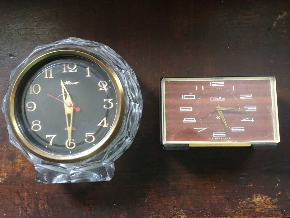 часы советские электронные и электро-механичские Слава на ремонт