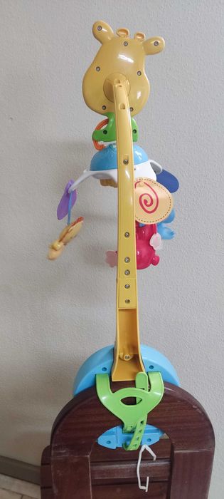 Caixa de música, brinquedo de cama