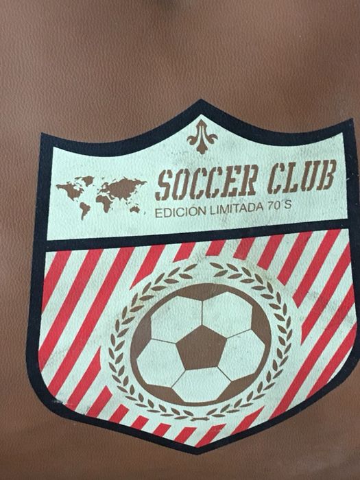 Antiga Mala Soccer Club Anos 70 Vintage Telepizza
