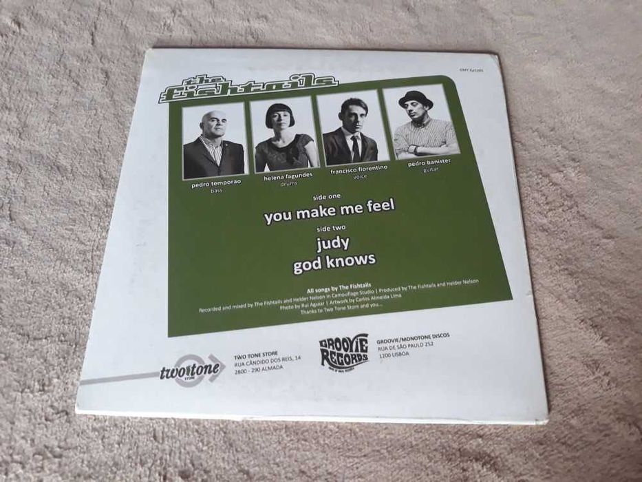 Disco de vinil EP The Fishtails - Get Yourself Together Novo e Selado