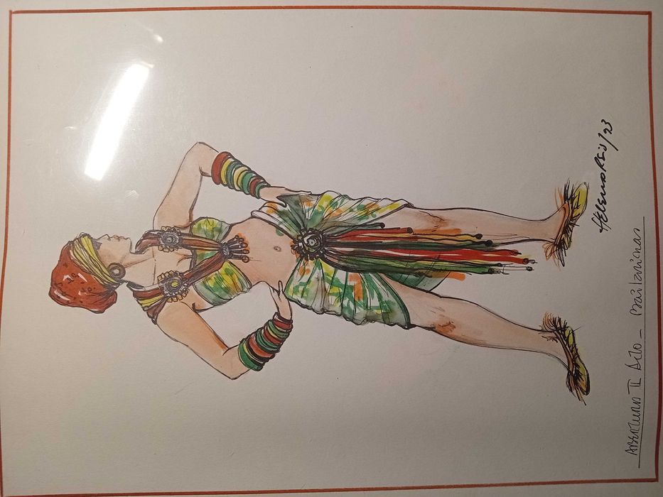 Figurinos originais  pata Teatro de Revista