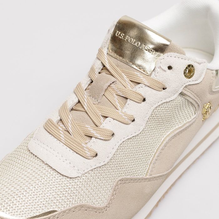 Sneakersy niskie beżowe U.S. Polo Assn. 38