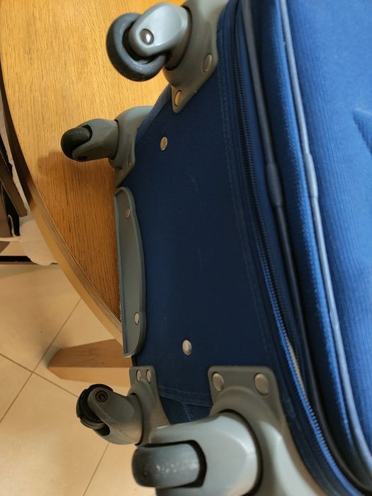 Mala viagem BENETTON | Azul marinho | Bom estado