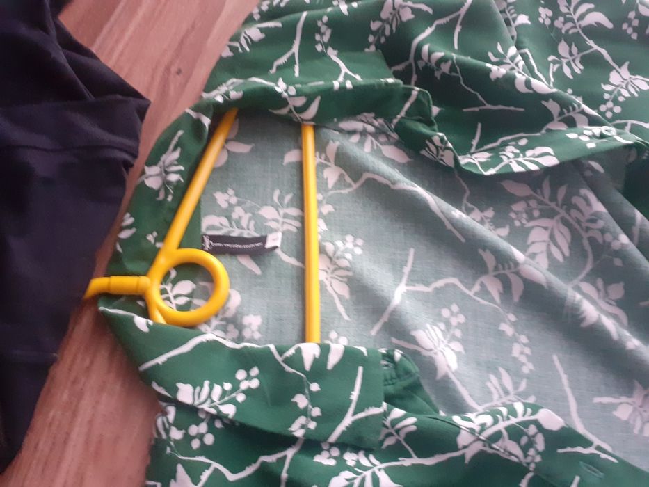 Paka ubrań ciazowych roz XL h&m jeansy bluzka koszula tunika