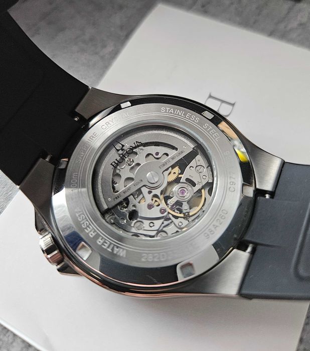 Zegarek męski Bulova 98A260 Maquina automat set
