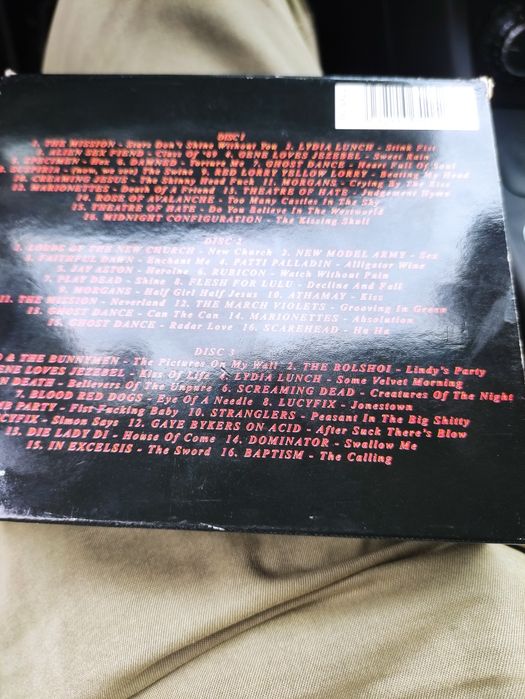 Bandas rock gótico em 3 Cd's