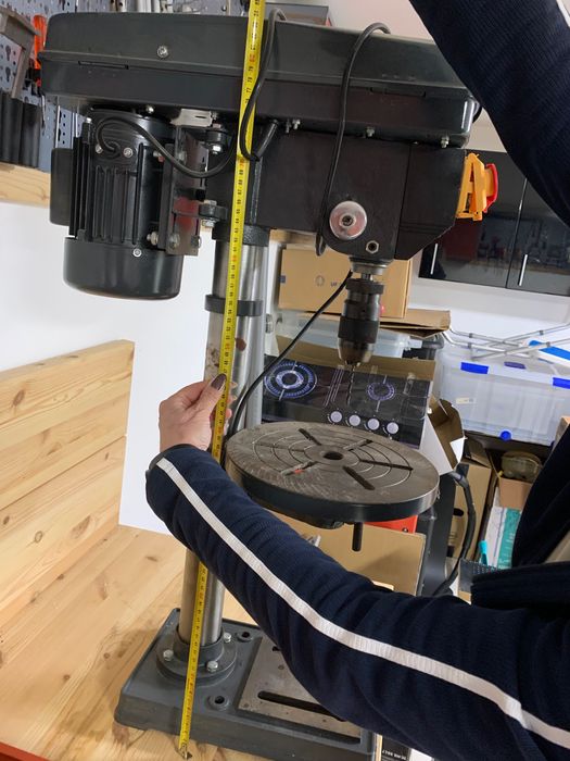 Furadeira de bancada cevik 12-941