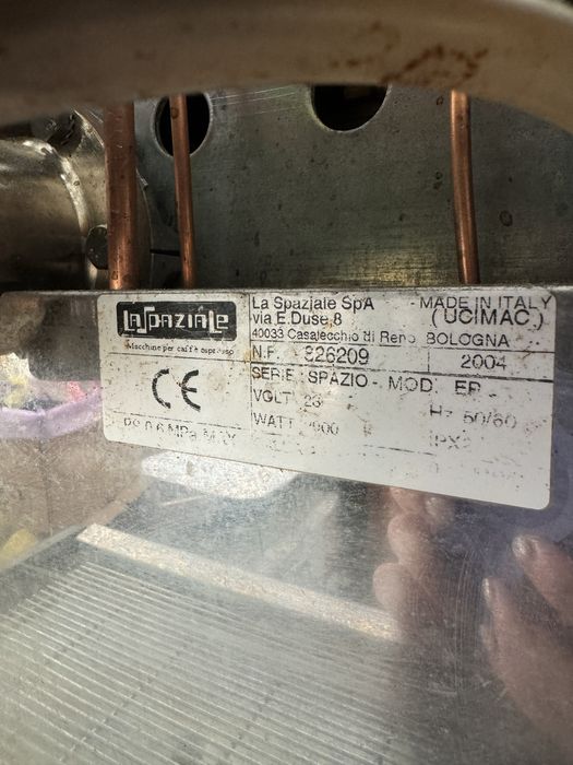 LaSpaziale Compact Кавомашина Кофемашина Кавоварка