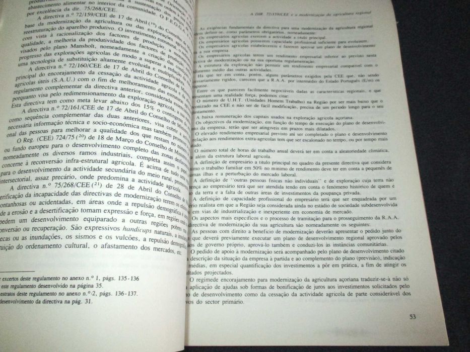 Livro Agricultura Açoreana um caminho para a Europa