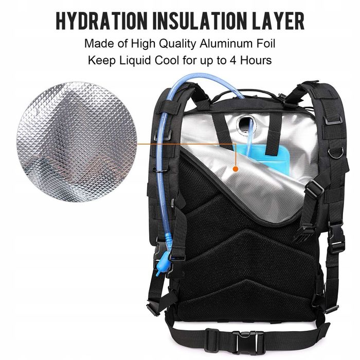 Plecak turystyczny G4Free Rucksack czarny