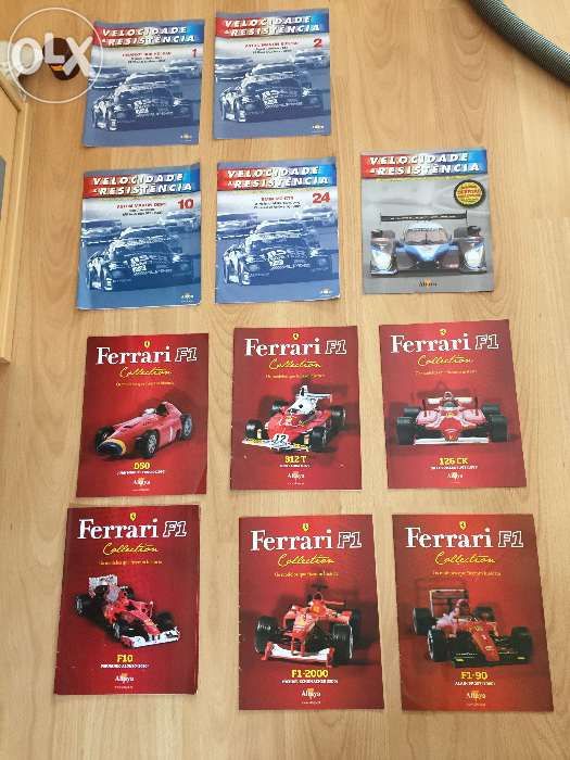 Revistas Fascículos miniaturas 1/43 não Incluidas