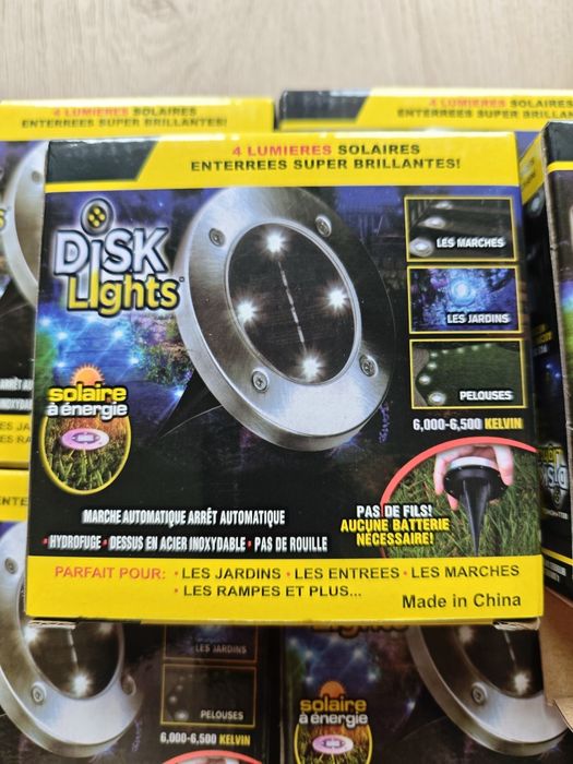 Lampa solarna - zestaw 8 sztuk