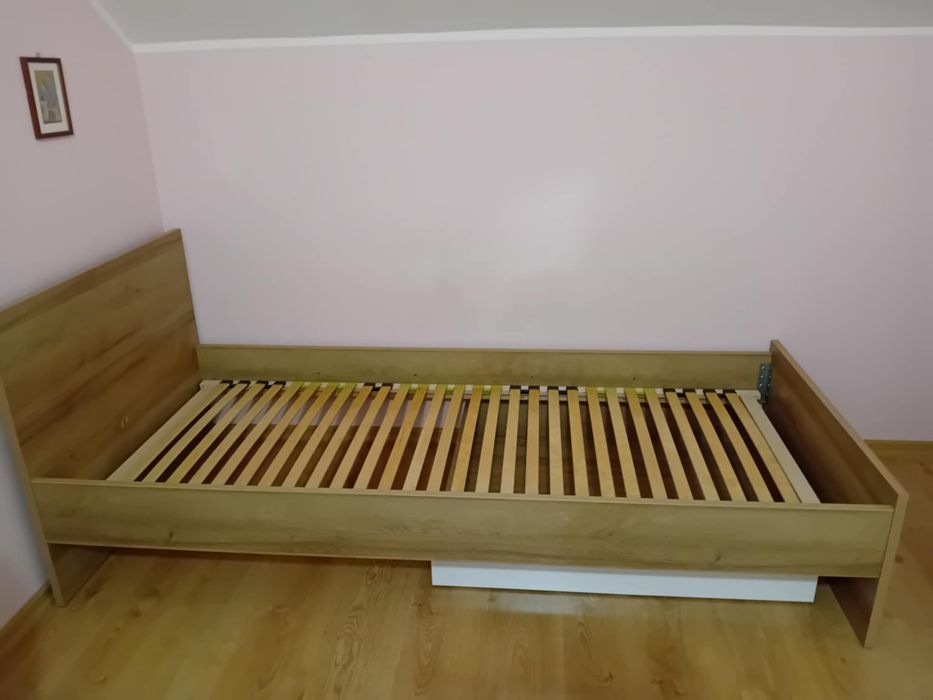 Łóżko Black Red White