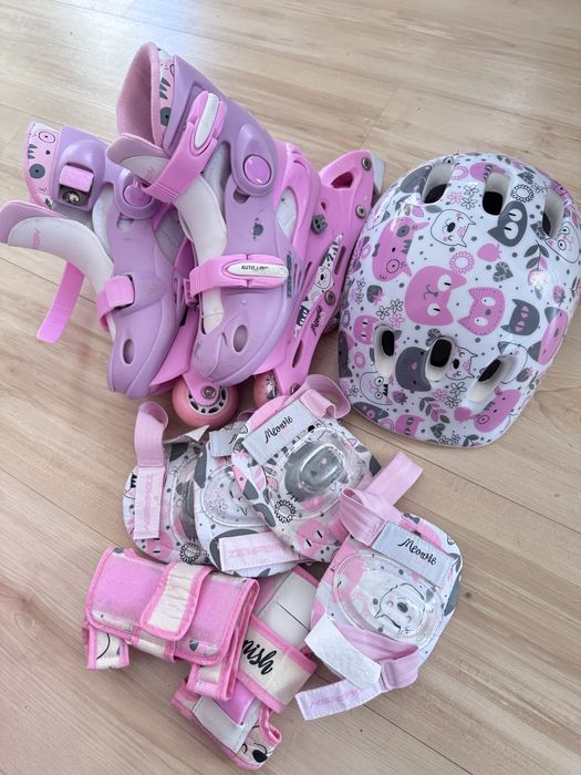 Rolki r.30-33 dziecięce w idealnym stanie