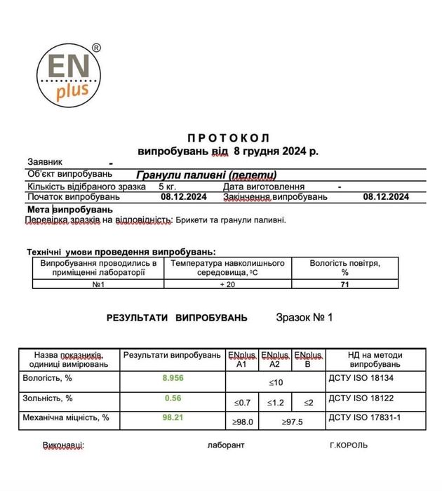 Продам пелету фасовану