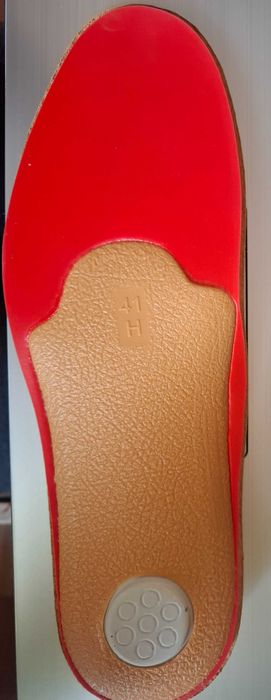 Нові шкіряні ортопедичні устілки 41 розміру