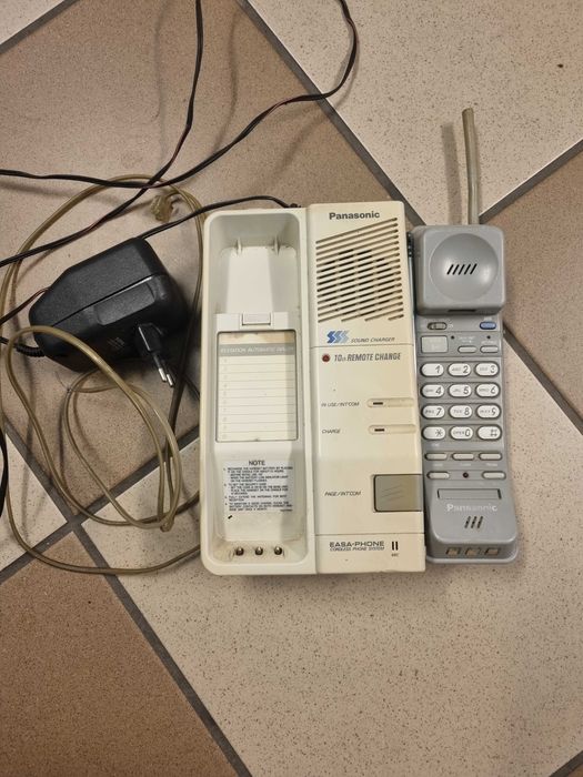 Telefon stacjonarny Panasonic Easa Phone KX 3720H