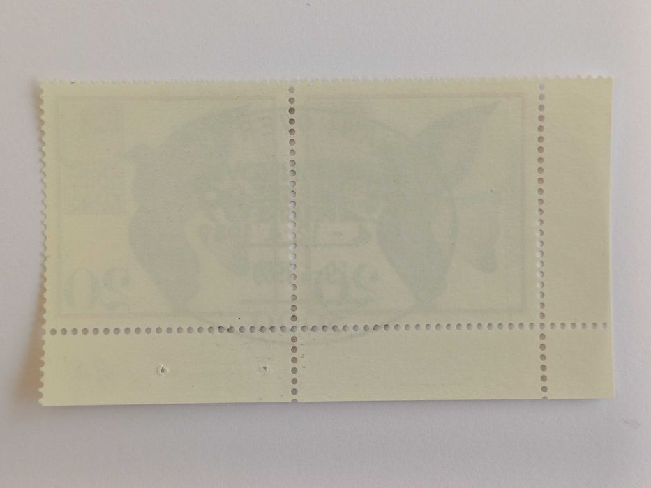 Filatelia - Alemanha – Par Dia do Selo Postal, 1988