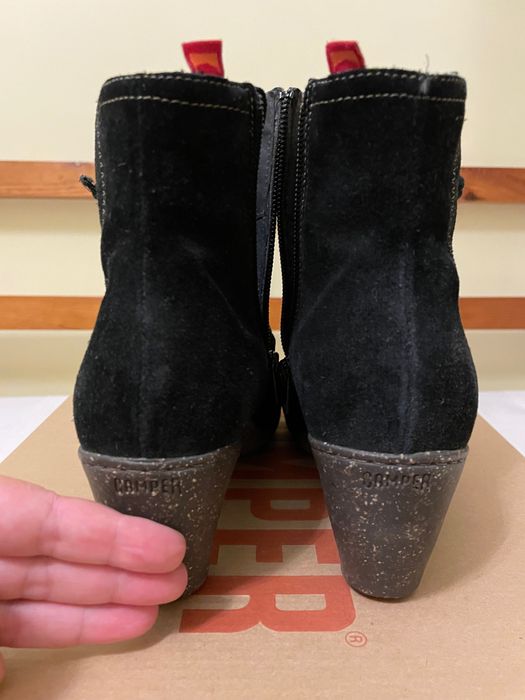 Botas Botins Camper inverno 38 preto mulher "first heels"