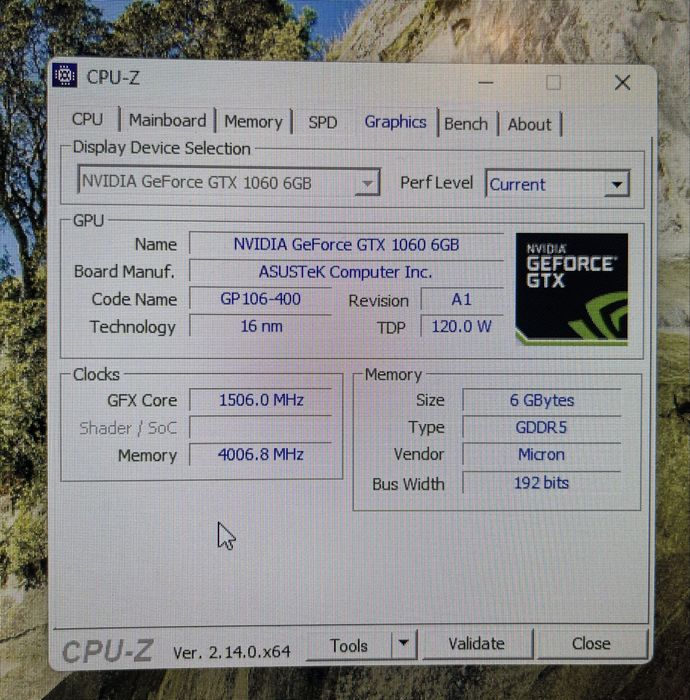 Grafica Nvidia Gtx 1060 6gb Asus Strix