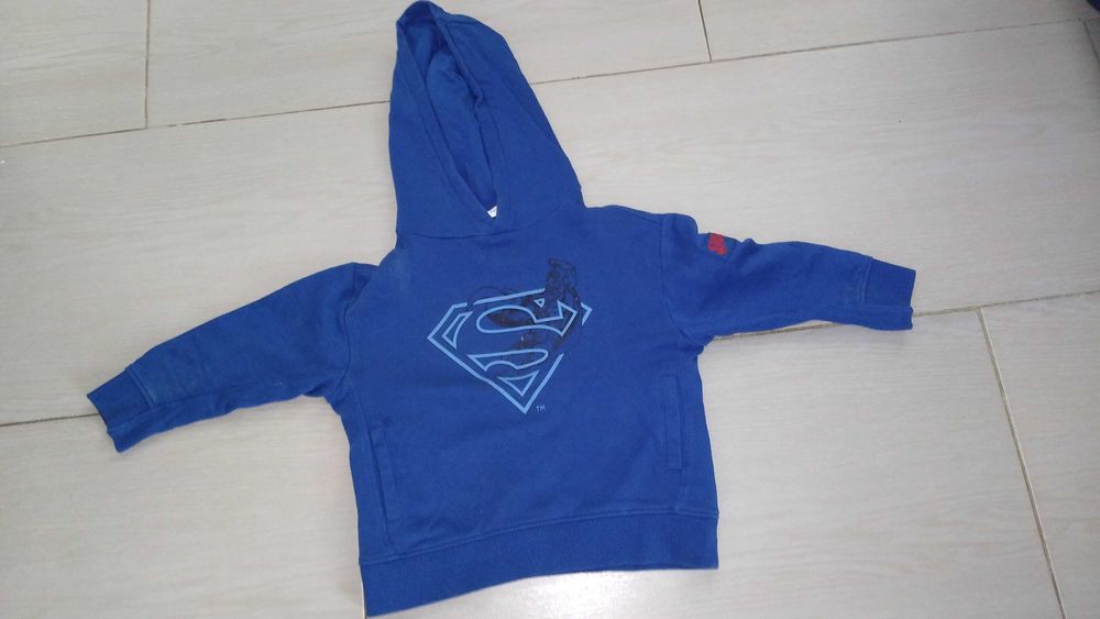 Bluza chłopięca niebieska SUPERMAN 116 cm