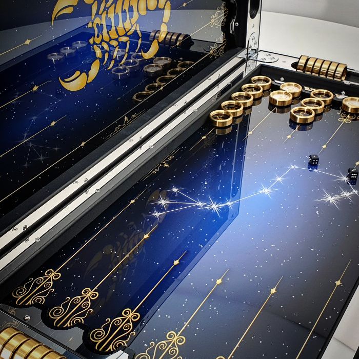 Нарды из прочного стекла + дизайн под заказ от бренда Art-limit. Нарди