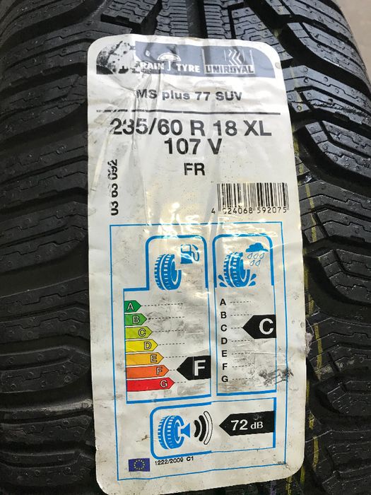 Opona 235 60 R18 Uniroyal zima