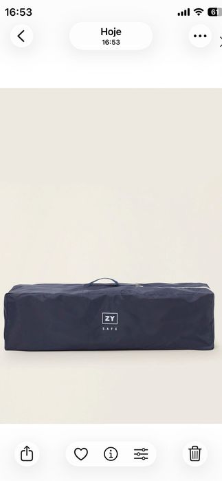 Cama para bebê nova com colchão