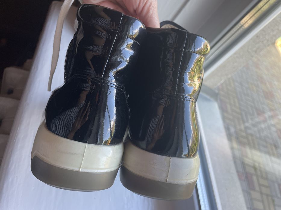 Ботинки ecco кожаные