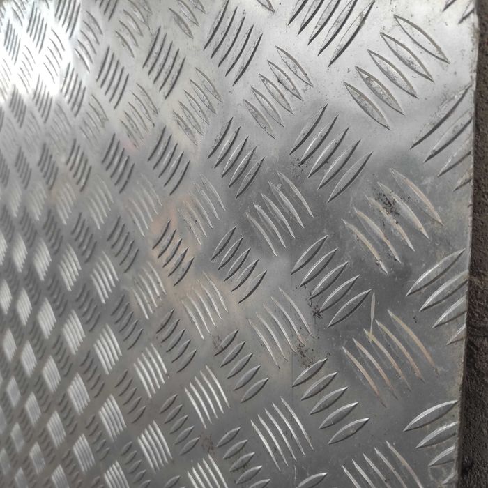 Blacha aluminiowa ryflowana arkusz 100x200 2mm