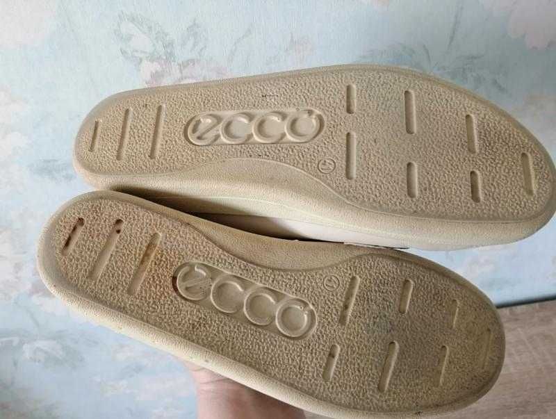 Кроссовки ecco 41 кожа на липучках