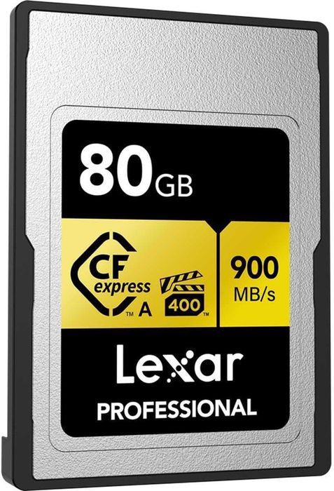 Lexar Professional CFexpress Type A GOLD 80GB (900/800MB/s) - NOVO
