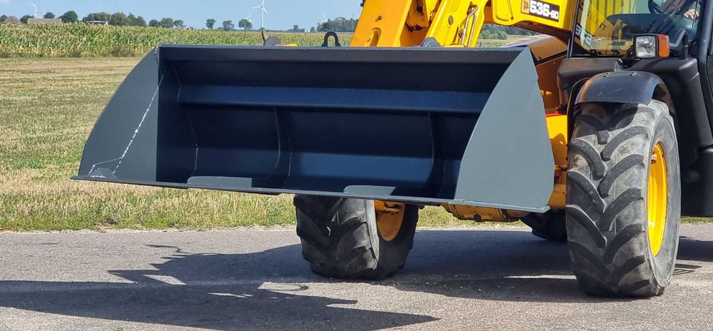 Mała łyżka manitou jcb 240 cm 1,2m3 massey bobcat ferguson matbro 526