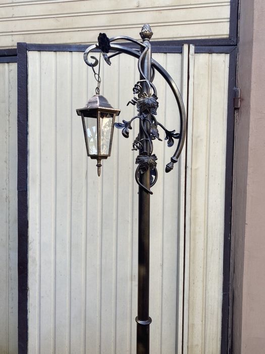 Lampy ogrodowe metalowe - 2m