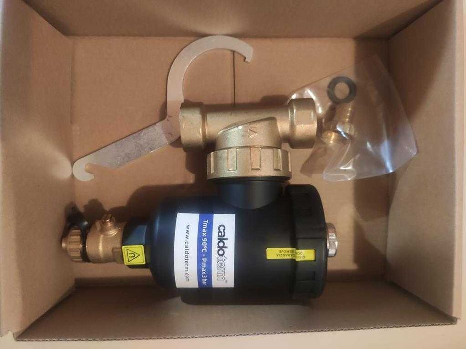 Filtr magnetyczny separator zanieczyszczeń, mosiądz, fabrycznie nowy komplet