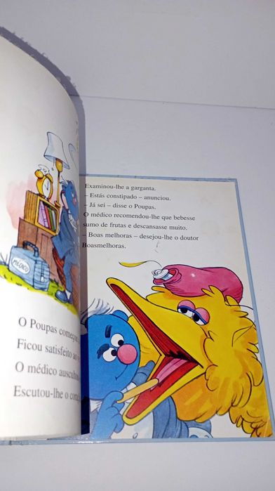 Eu quero estar Doente - Livro da Rua Sésamo