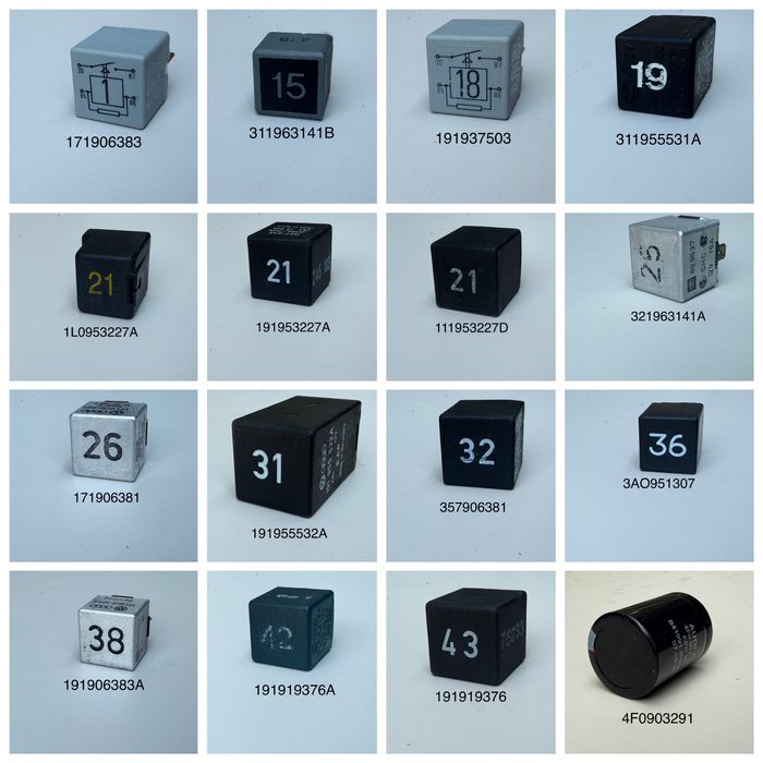 Реле фольксваген Шкода Ауді Сеат