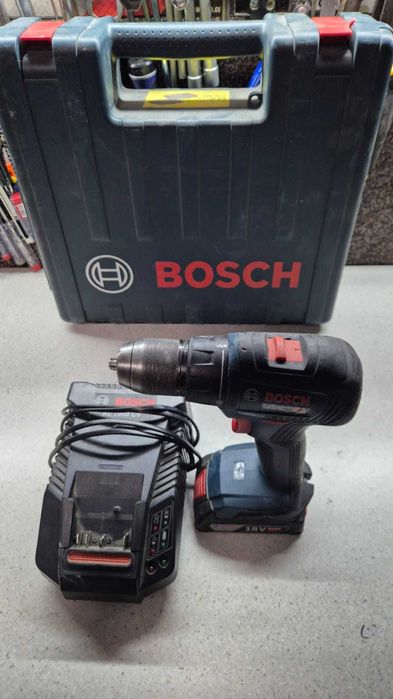 Wiertarko-wkrętarka BOSCH Professional GSR 18V-50 zestaw akumulatorów